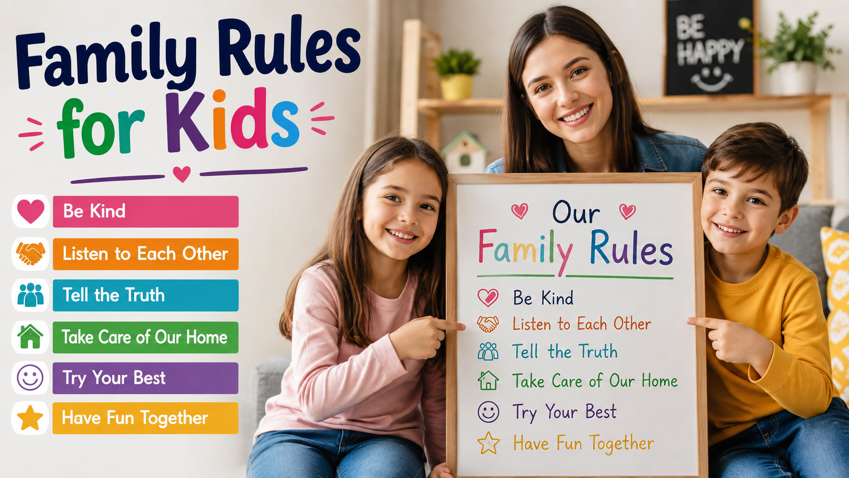 Family Rules for Kids